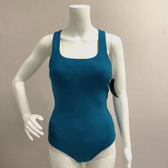 I.N.C  International Concepts Turquoise Swimsuit - Picture 1 of 8